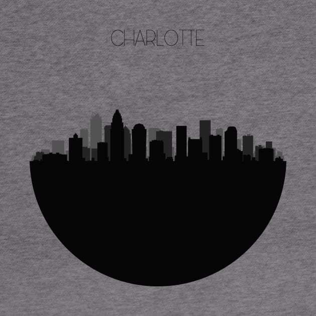 Charlotte Skyline by inspirowl